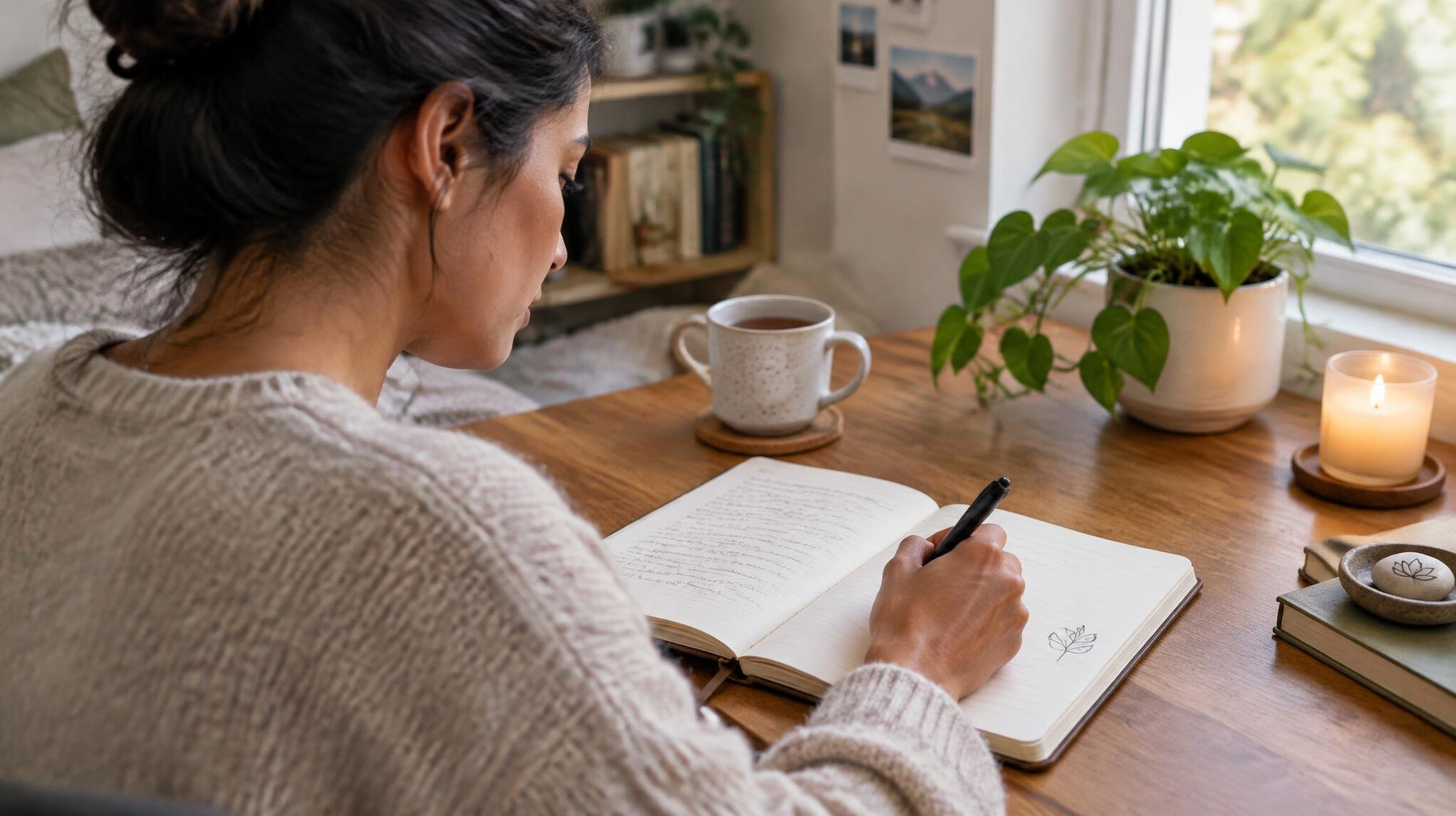 journal writing at home